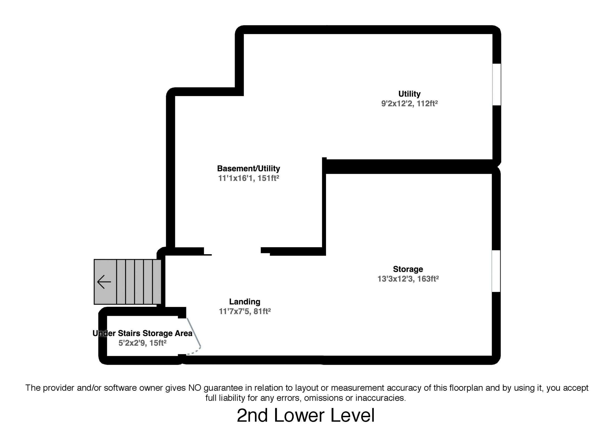 Second Lower Level/Basement